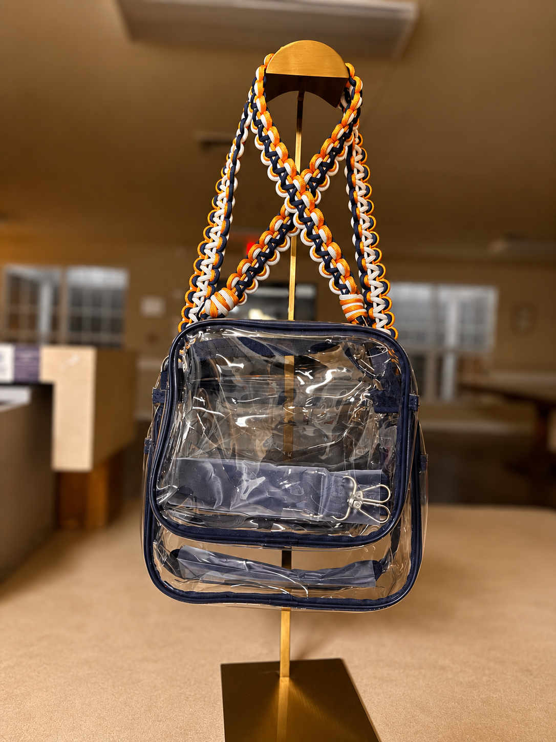 Clear Customizable Stadium Bag